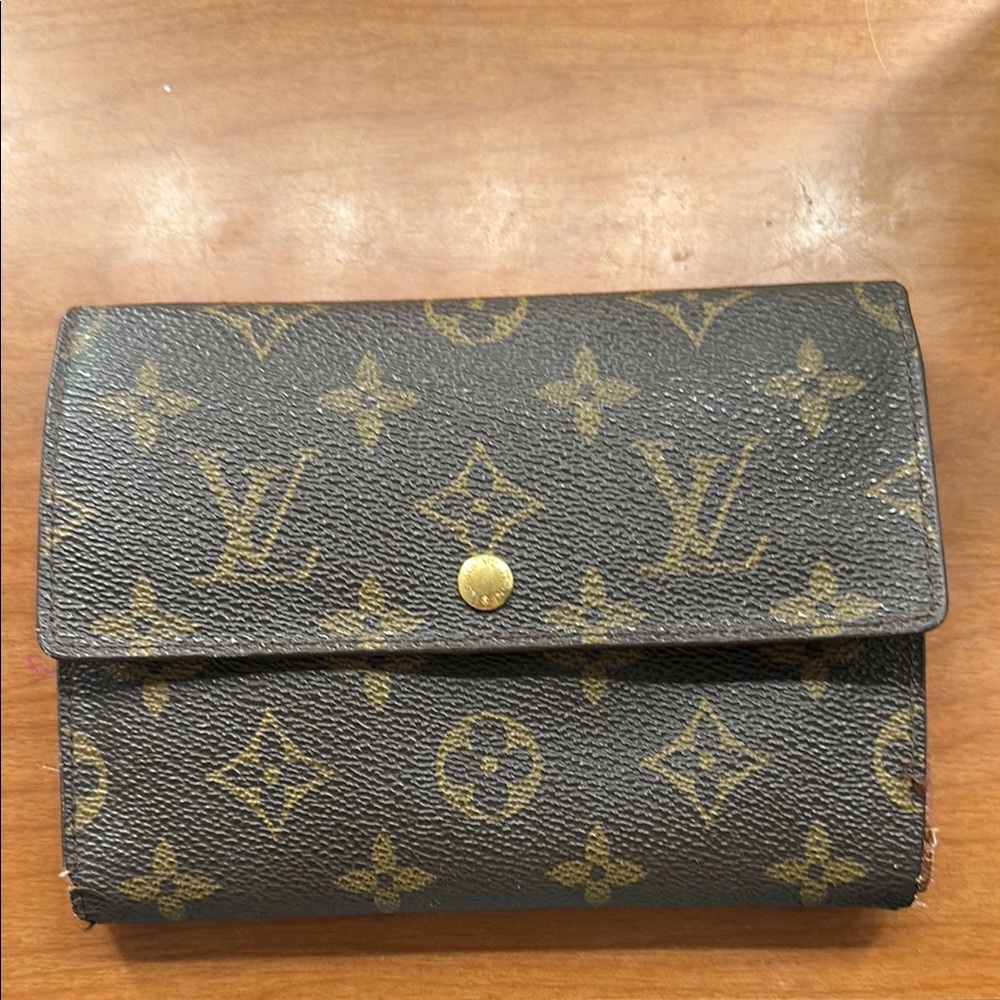 Authentic LV trifold wallet